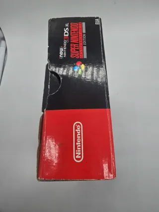 Caja box Autentica New 3ds XL Snes Limited Edition