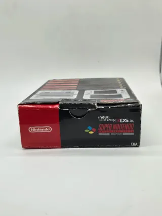 Caja box Autentica New 3ds XL Snes Limited Edition