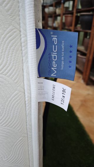 Colchón Viscoelástico 135x190 Usado 4 veces