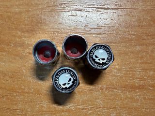 Tapones Válvulas Harley Davidson Cromados