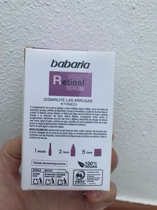 Babaria Retinol Serum Antiarrugas 30ml