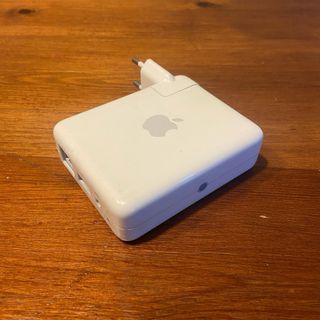 Airport Express 1ª gen + cable Toslink + adapador