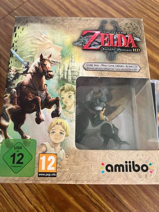 Zelda Twilight Princess HD Wii U Caja Premium