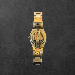 Orologio da polso uomo BESTWIN scheletrato oro/arg