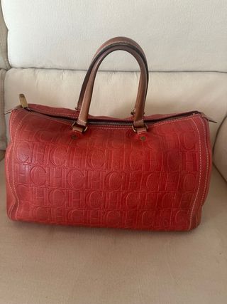 Bolso CH de Lona Rojo