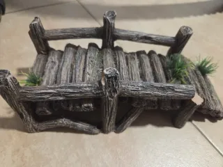 Accesorios tortuguero rojo y transparente