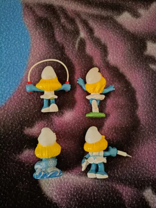 Puffi anni 70/80 - Set 4 personaggi