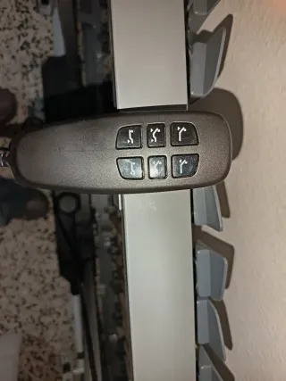 Cama articulada metálica con somier