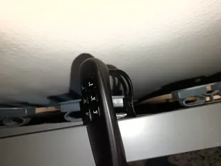 Cama articulada metálica con somier