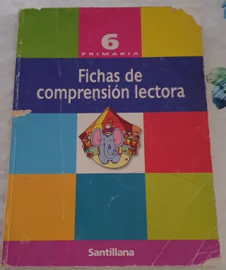 Fichas de comprensión lectora 6 - Primaria