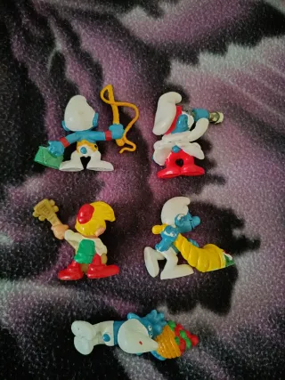 Puffi anni '70-'80 - Set 5 personaggi