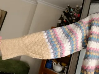 Conjunto lana jersey y falda