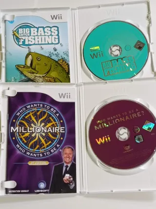 Lote 4 juegos Wii multilenguaje