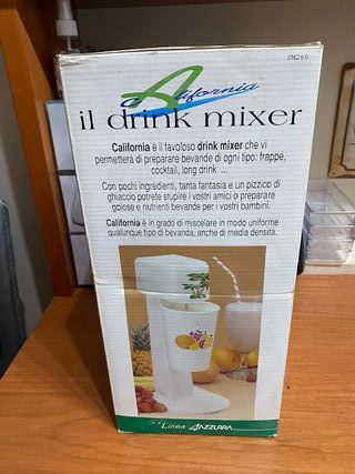 Frullatore Drink Mixer California Azzurra