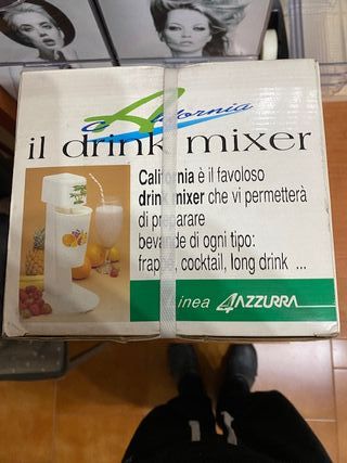 Frullatore Drink Mixer California Azzurra