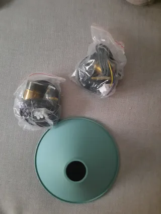 Lampada a Sospensione iDEGU Retro 22cm Teal