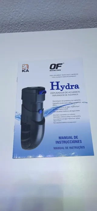 Filtro acuario Hydra 40 + catapures nuevos