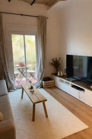 Alfombra IKEA KNARDRUP blanca 160x230cm