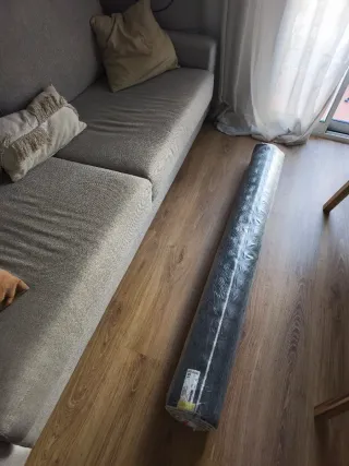 Alfombra IKEA KNARDRUP blanca 160x230cm