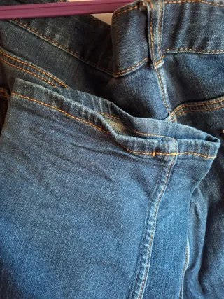 Pantalón vaquero slim azul