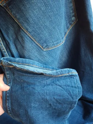 Pantalón vaquero slim azul