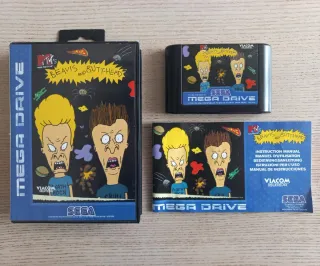 Beavis and Butt-Head Mega Drive Sega