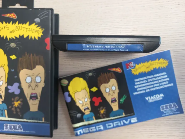 Beavis and Butt-Head Mega Drive Sega