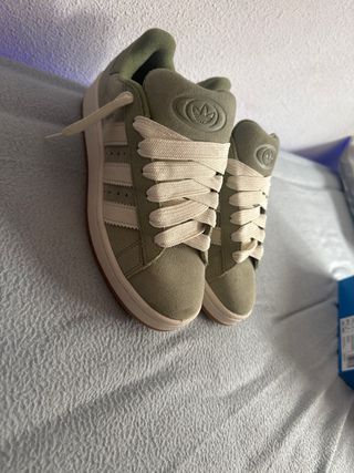 Adidas Campus 00s Beige/Verde Talla 42