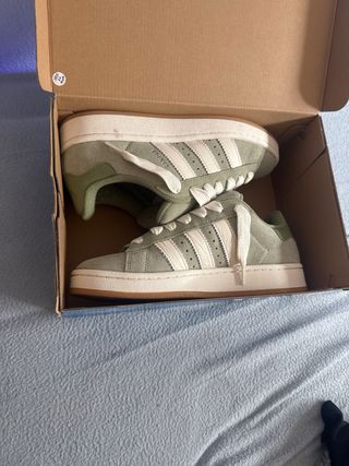 Adidas Campus 00s Beige/Verde Talla 42