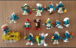 Lote Figuras Los Pitufos