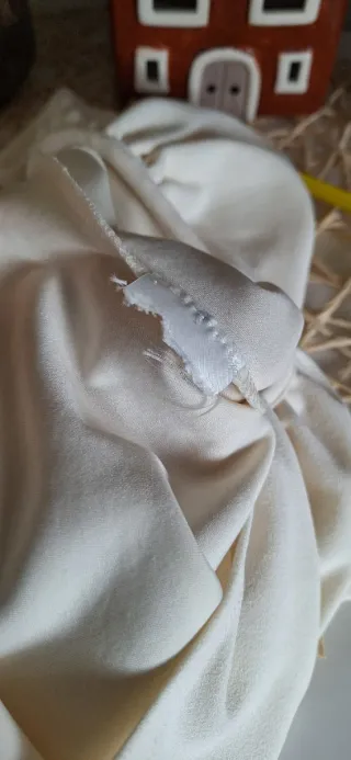 Top volantes beige Talla XS