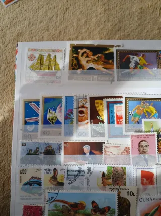 Lote de sellos variados