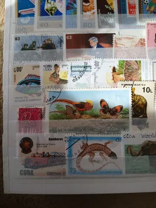 Lote de sellos variados