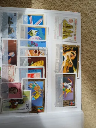 Lote de sellos variados