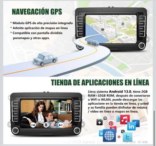 Radio Coche Android HEXINEX 2GB+32GB
