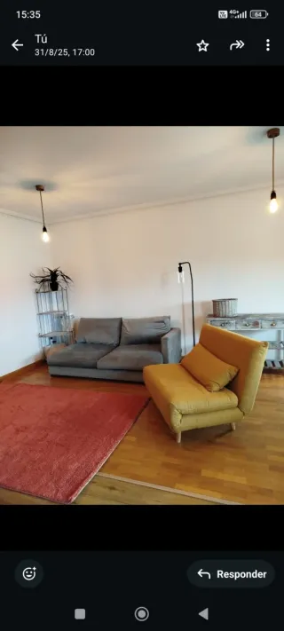 Sofá cama amarillo Maison du Monde