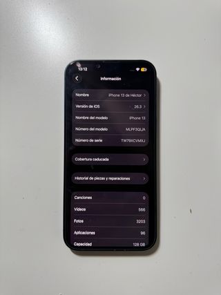 iPhone 13 128GB Azul Medianoche