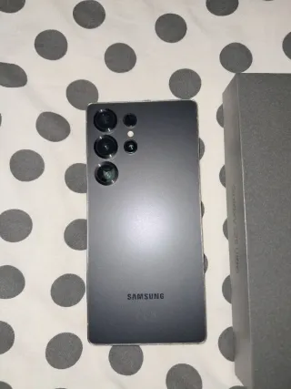 Funda Samsung Galaxy S25 Ultra Negra/Gris