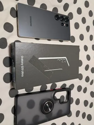 Funda Samsung Galaxy S25 Ultra Negra/Gris