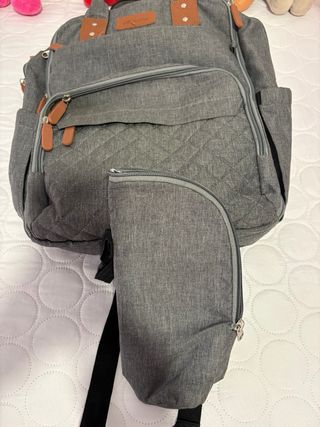 Urgente/Mochila carro para bebé con portabiberones