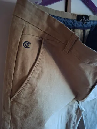 Pantalón vestir marrón CENTAURO Talla XL