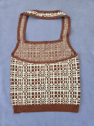 Top halter Abercrombie & Fitch cuadros