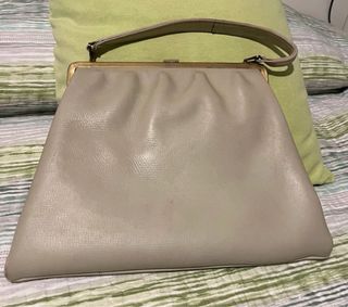 Coppia borse pelle eleganti vintage