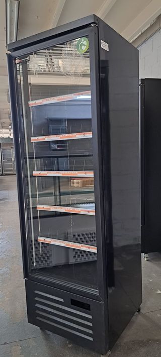 Nevera Expositora Negra 1 Puerta GLOBAL