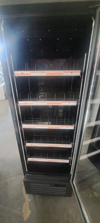 Nevera Expositora Negra 1 Puerta GLOBAL