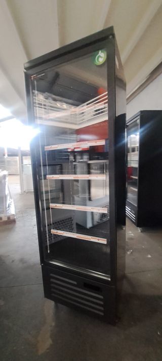 Nevera Expositora Negra 1 Puerta GLOBAL