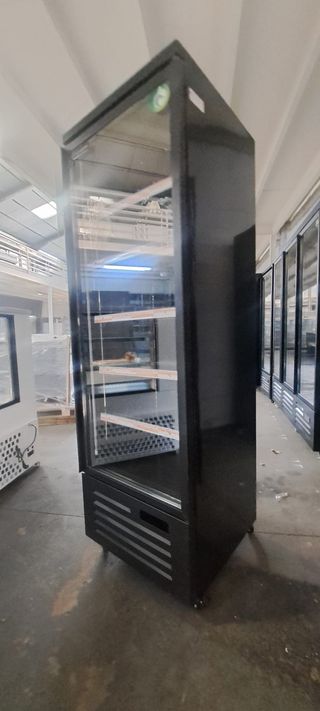 Nevera Expositora Negra 1 Puerta GLOBAL