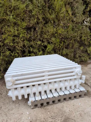 Radiadores Hierro Fundido Blancos