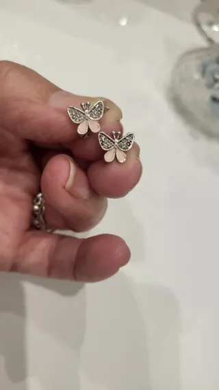 Pendientes de plata de ley 925 pequeños