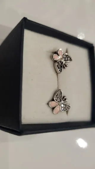 Pendientes de plata de ley 925 pequeños